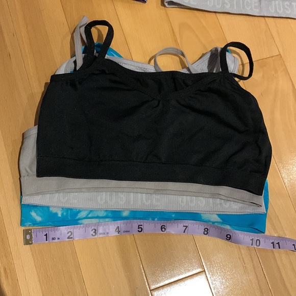 11 Youth Bralettes - Justice, George, Unknown - size 10-12,14 - Picture 9 of 17